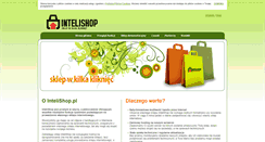 Desktop Screenshot of intelishop.pl